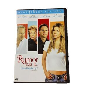 Rumor Has It DVD 2005 Movie PG 13 Comedy Romance Jennifer Aniston Kevin Costner